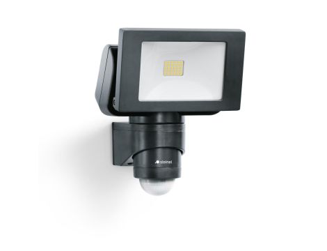 Naświetlacz z czujnikiem Steinel FL1400 LED PIR 14,7W 4000K 1375lm IP44 IK03 230V czarny / aluminium
