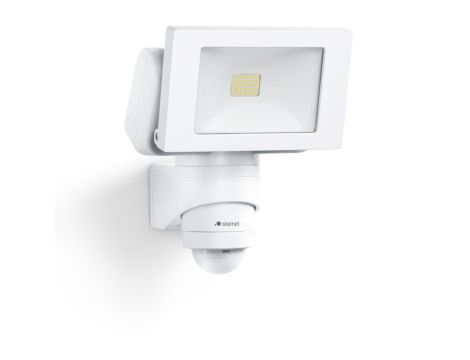 Naświetlacz z czujnikiem Steinel FL1400 LED PIR 14,7W 4000K 1375lm IP44 IK03 230V biały / aluminium