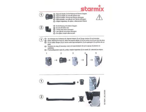 Separator Dustfixx Starmix - 7