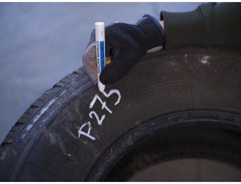 Marker Water Soluble biały, Sakura - 4