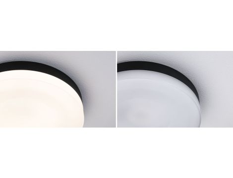 Plafoniera AMALIE LED DIM 16W 280mm 1000lm 2700K IP20 230V czarny matowy / aluminium - 3