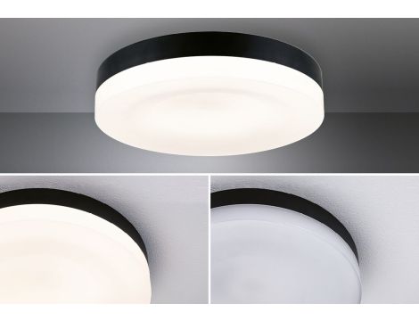 Plafoniera AMALIE LED DIM 16W 280mm 1000lm 2700K IP20 230V czarny matowy / aluminium - 4