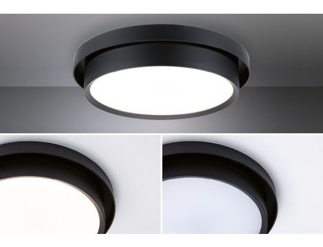 Plafoniera MALIK LED DIM 13.5W 280mm 850lm 2700K IP20 230V czarny matowy / tworzywo sztuczne - 3