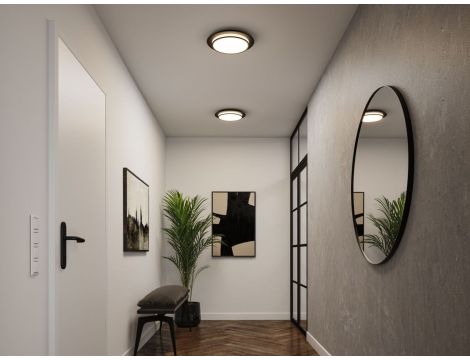 Plafoniera EGRON LED 3-STEP DIM 16W 360mm 750lm 2700K 230V czarny matowy / metal - 4