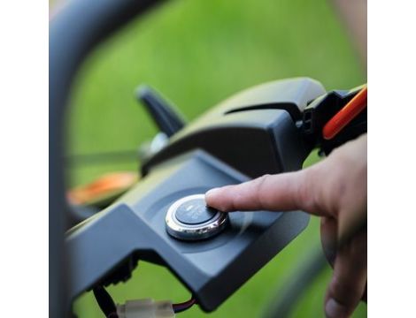 Kosiarka spalinowa Scheppach MS225-56E elektrostart + olej + nóż - 2