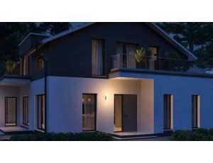 Oprawa elewacyjna bez czujnika STEINEL L30 max.15W E27 IP44  IK07 230V antracyt / tworzywo sztuczne - image 2