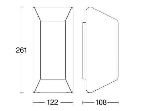 Oprawa elewacyjna bez czujnika STEINEL L30 max.15W E27 IP44  IK07 230V antracyt / tworzywo sztuczne - 4