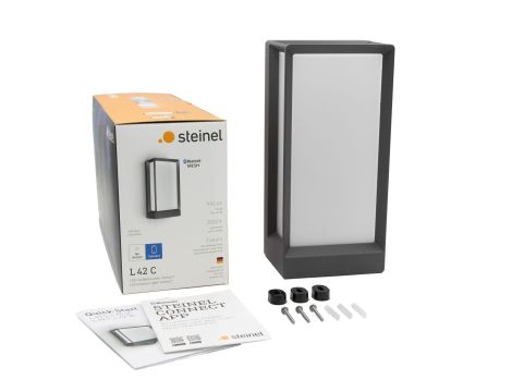 Oprawa elewacyjna L42 C LED Bluetooth Mesh 12.6W 990lm 3000K IP54 230V antracyt / aluminium - 5