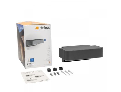 Lampa elewacyjna bez czujnika Steinel L 800 C LED Connect 7,5W 3000K 466lm IP44 IK03 230V antracyt / aluminium - 4