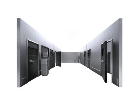 Oprawa bez czujnika RS PRO P1 płaska 8,2W LED  922lm 3000K IK03 IP54 230V biała/ tworzywo sztuczne - 3