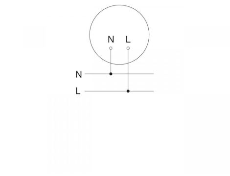 Oprawa z czujnikiem ruchu i zmierzchu RS PRO P2 Płaska S 15,1W LED HF 1608lm 3000K IK03 IP54 230V biała/ tworzywo sztuczne - 5