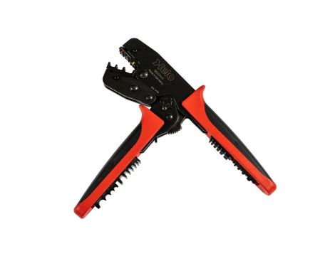 Zaciskarka do końcówek kablowych z 3 wymiennymi matrycami zaciskowymi - 7