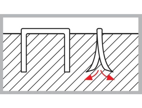 Zszywki typ D 53 F/18 D NOVUS super stabilne [600 szt.] - 2