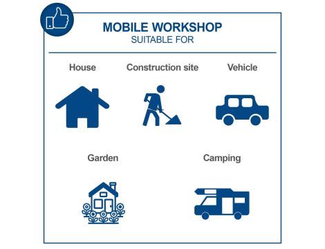 Zestaw kluczy Scheppach TB170 w walizce - 135 elementów - 5