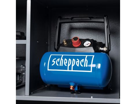 Kompresor Scheppach HC06 6 L + zestaw akcesoriów