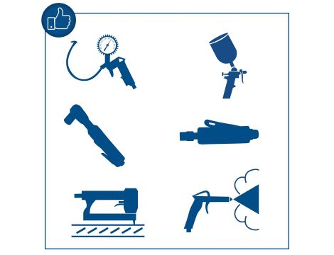 Kompresor Scheppach HC06 6 L + zestaw akcesoriów - 14