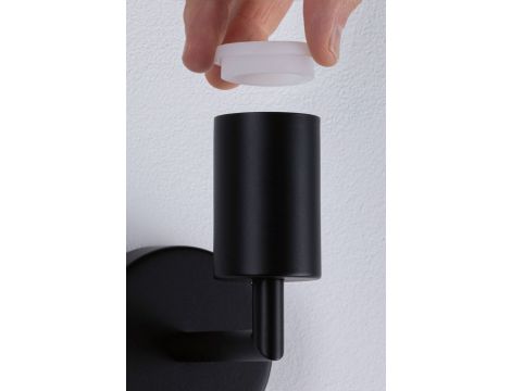 Kinkiet ścienny RAVI E27 max.60W IP44 230V czarny mat / metal - 7