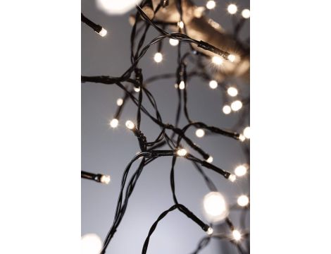 Łańcuch świetlny solarny AURINKA LED 7.9m  z czujnikiem zmierzchu 1lm/metr  3000K IP44  czarny / tworzywo sztuczne - 5