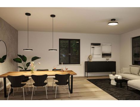 Oprawa sufitowa HILDOR LED SH ZIGBEE 3.0 DIM 26.5W 400mm 2100lm 2700K 230V czarny matowy/ metal - 5