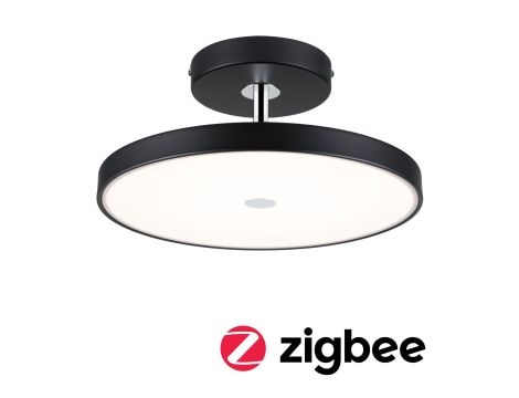 Oprawa sufitowa HILDOR LED SH ZIGBEE 3.0 DIM 26.5W 400mm 2100lm 2700K 230V czarny matowy/ metal