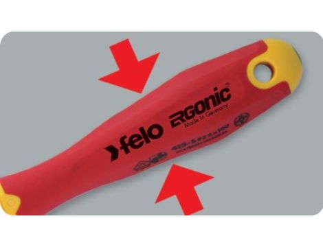 Zestaw 11 narzędzi dla elektryka FELO w etui - 6