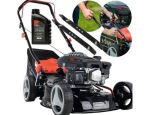 Kosiarka spalinowa Scheppach MP132-42 + olej + noż