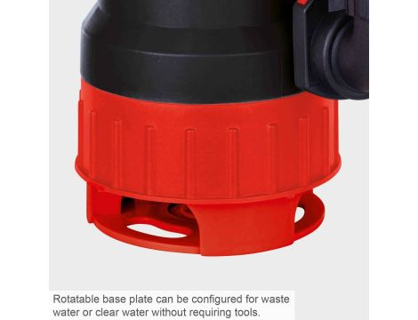 Pompa do wody brudnej DWP750 scheppach - 8