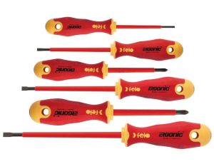 Zestaw 6 wkrętaków FELO Ergonic VDE + magnetyzer