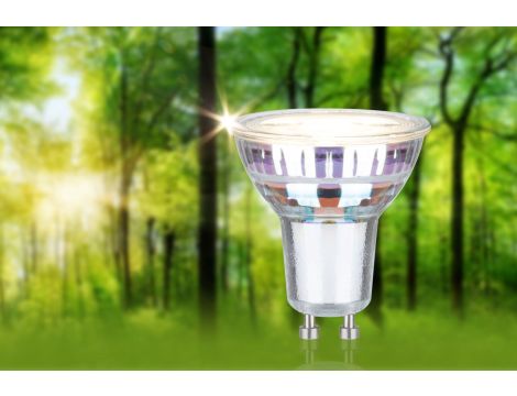 Źródło światła LED GU10 ECO LINE 2.5W 450lm 3000K 230V srebrny / szkło - 2