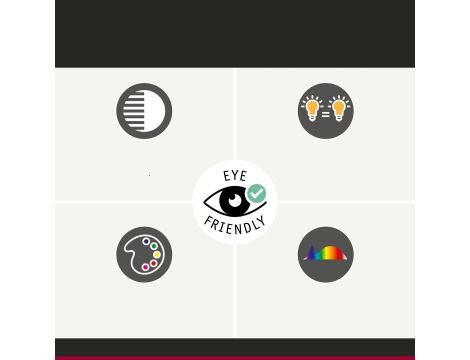 Źródło światła LED 3x GU10 ECO LINE 2.5W 450lm 3000K 230V srebrny / szkło - 5