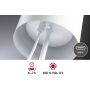 Lampka stołowa akumulatorowa TUNI LED DIM USB-C 2.8W 240lm 2700K IP44 biały  matowy / tworzywo sztuczne - 12