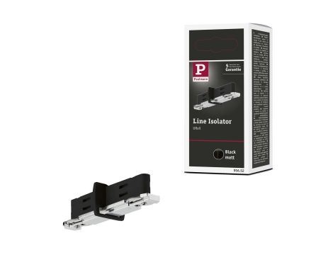 Rozłącznik szynowy izolator URail system czarny matowy / metal - 4