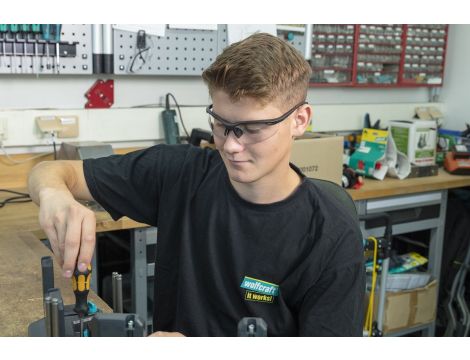 Korekcyjne okulary ochronne +3,0  Wolfcraft ,CE - 5