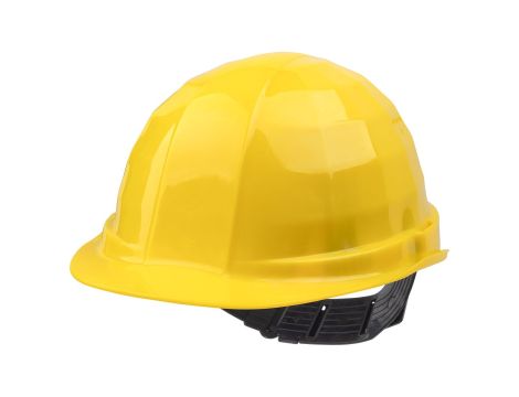 Kask ochronny Wolfcraft - żółty