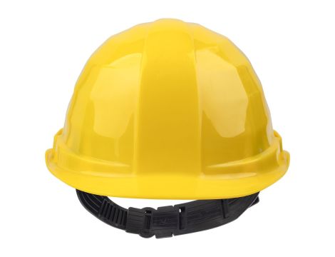 Kask ochronny Wolfcraft - żółty - 2