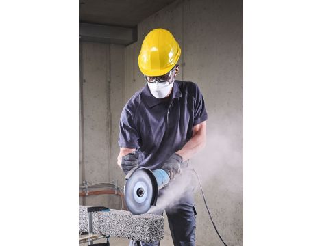 Kask ochronny Wolfcraft - żółty - 6