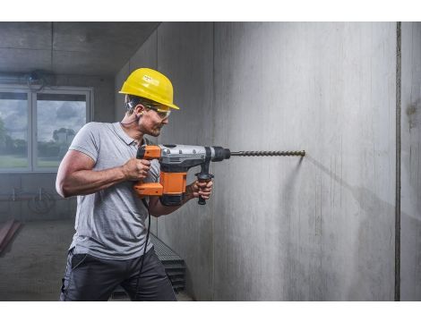 Kask ochronny Wolfcraft - żółty - 7