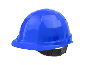 Kask ochronny Wolfcraft - niebieski