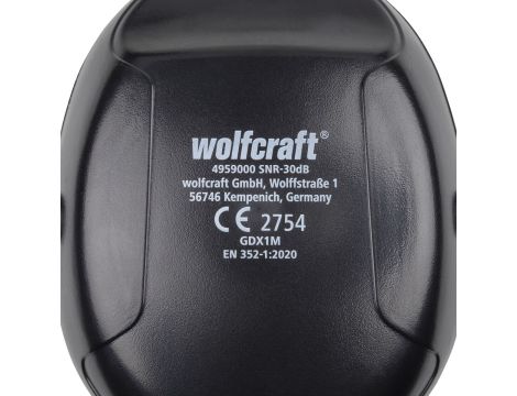 Nauszniki ochronne PROFI, Wolfcraft - 4