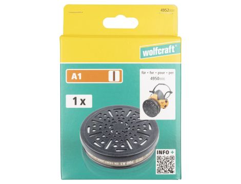 Filtr zapasowy Wolfcraft - A1 do 4950000 - 3