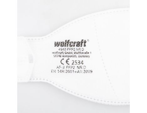 Maska ochronna Wolfcraft - FFP2 [2 szt.] - 4