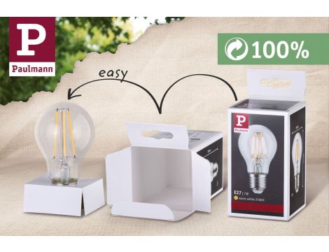 Źródło światła LED AGL60 3x9W 3x1055lm E27 2700K 230V opal / szkło - 5