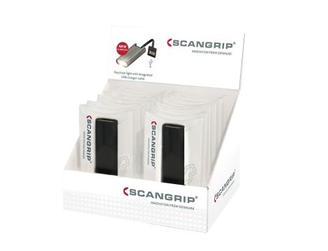 Lampka brelok z wbudowanym kablem USB do ładowania FLASH MICRO R 03.5113 - 11