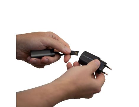 Lampka brelok z wbudowanym kablem USB do ładowania FLASH MICRO R 03.5113 - 19