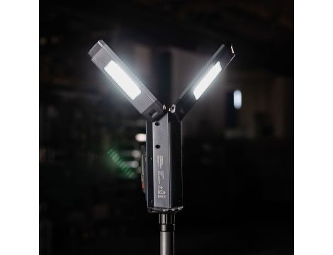 Lampa robocza z dwiema głowicami 2500 lm ze statywem TOWER COMPACT CONNECT 03.6110C - 3