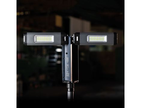 Lampa robocza z dwiema głowicami 2500 lm ze statywem TOWER COMPACT CONNECT 03.6110C - 4