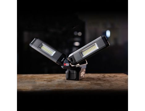 Akumulatorowa lampa robocza z dwoma głowicami 2500 lm DUO CONNECT 03.6111C - 7