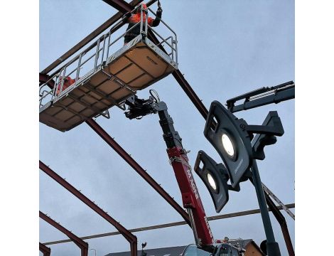 Podwójny uchwyt do montażu dwóch lamp roboczych na jednym statywie DUAL BRACKET 03.5308 - 8