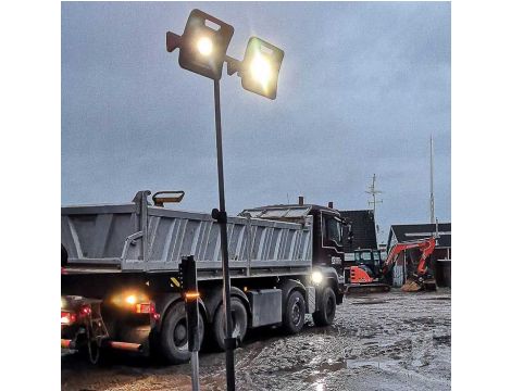 Podwójny uchwyt do montażu dwóch lamp roboczych na jednym statywie DUAL BRACKET 03.5308 - 10