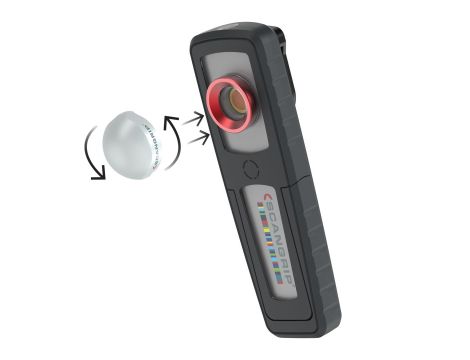 Dyfuzor rozpraszający światło lamp roboczych SCANGRIP DIFFUSER SMALL 03.5778 do SUNMATCH 4 i  MINIMATCH (4 szt. w zestawie) - 5
